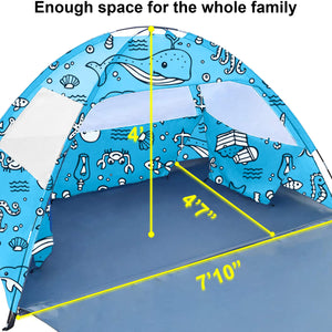 
                  
                    ocean world theme beach baby tent, large beach tent for baby, beach and whole family
                  
                
