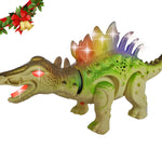 battery operated jurassic dinosaur toy -stegosaurus